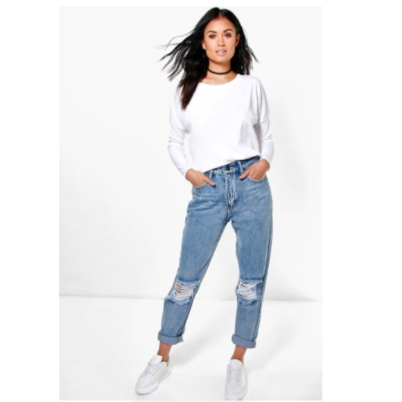 Nasty Gal Denim - NWT Nasty Gal High Waisted Mom Jeans